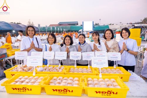 ภาพ No.109880:ถวายภัตตาหารเป็นสังฆทาน แด่คณะพระธรรมยาตราฯ ปีที่ 12 วันที่ 11 มกราคม พ.ศ. 2567 ณ อนุสรณ์สถานคลองบางนางแท่น  อ.สามพราน จ.นครปฐม