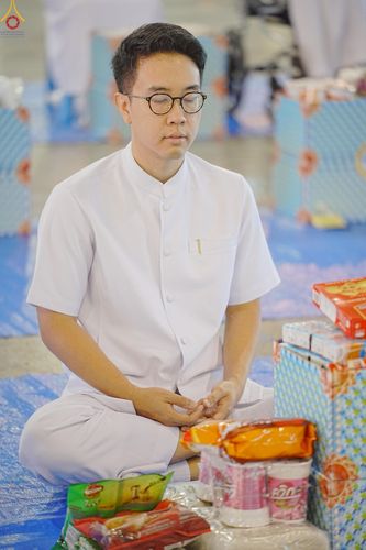 ภาพ No.240393:วันพุธที่ 27 สิงหาคม พ.ศ. 2568 พิธีตักบาตร ในวันธรรมชัย ณ วัดพระธรรมกาย จ.ปทุมธานี