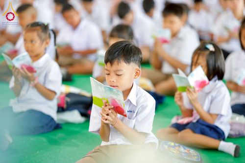 ภาพ No.266734:วันที่ 5 พฤศจิกายน พ.ศ. 2568 รวมพลังเด็กดี V-Star ผู้นำฟื้นฟูศีลธรรมโลก ณ พุทธอุทยานนานาชาติ จังหวัดหนองคาย