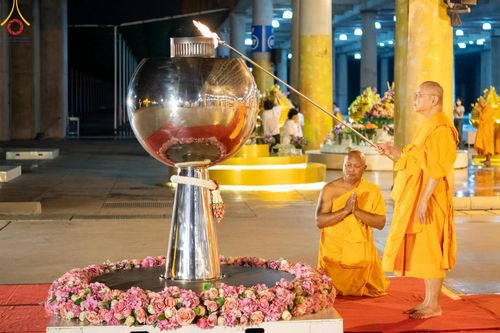ภาพ No.211066:วันพฤหัสบดีที่ 13 มีนาคม พ.ศ. 2568  กิจกรรมวันพระ ขึ้น 15 ค่ำ เดือน 4 พิธีบุพเปตพลี ครั้งที่ 160 และ พิธีฉลองชัยสวดธัมจักรกัปปวัตนสูตร ครบ 7,196,000,000 จบ ณ วัดพระธรรมกาย
