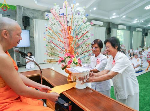 ภาพ No.94315:พิธีทอดกฐินสามัคคี เพื่อขยายที่ดินและสร้างบ้านพักอาสาสมัครเยาวชน ณ ศูนย์ปฏิบัติธรรมดอยหล่อ อ.ดอยหล่อ จ.เชียงใหม่ วันอาทิตย์ที่ ๑๒ พฤศจิกายน พ.ศ. ๒๕๖๖