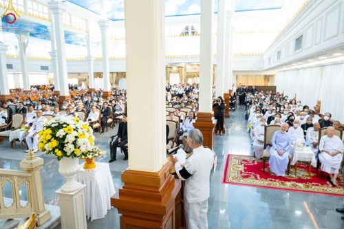 ภาพ No.131943:งานพระราชทานเพลิงศพ พระเทพกิตติปัญญาคุณ (กิติศักดิ์ กิตฺติวุฑฺโฒ) ณ เมรุวัดสระเกศราชวรมหาวิหาร วันอาทิตย์ที่ 24 มีนาคม พ.ศ. 2567