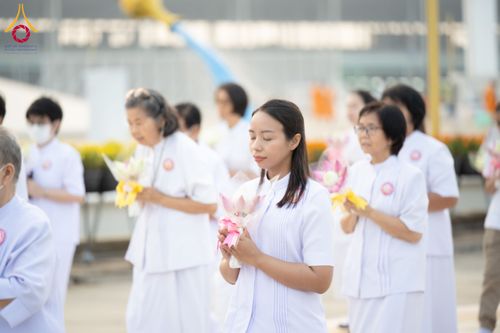 ภาพ No.63135:โครงการอุปสมบทหมู่ บูชาธรรมหลวงพ่อธัมมชโย พ.ศ.2567 ณ ลานธรรม พระมหาธรรมกายเจดีย์ วัดพระธรรมกาย วันที่ 13 เมษายน พ.ศ.2567
