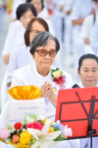 ภาพ No.230070:วันพฤหัสบดีที่ 26 มิถุนายน พ.ศ. 2568 พิธีทอดผ้าป่าฉลองอาคารชุดศูนย์ปฏิบัติธรรมน้ำใสใจสว่าง น้อมบูชาธรรมอายุวัฒนะมงคล 81 ปี หลวงพ่อธัมมชโย ณ ศูนย์ปฏิบัติธรรมน้ำใสใจสว่าง เขตบางกอกน้อย กรุงเทพมหานคร