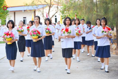 ภาพ No.210661:วันพฤหัสบดีที่ 13 มีนาคม พ.ศ. 2568  สมโภชพระประธานอุโบสถวัดป่าอุบลแก้ว จังหวัดอุบลราชธานี