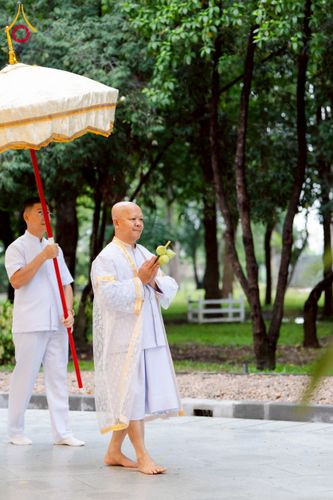 ภาพ No.223566:วันที่ 11 พฤษภาคม พ.ศ. 2568 พิธีบรรพชาของอุบาสก พิสิทธิ์ หมื่นแกล้ว  ณ วัดพระธรรมกาย