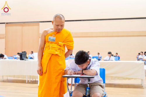 ภาพ No.273781:วันที่ 27 พฤศจิกายน พ.ศ. 2568 สอบธรรมสนามหลวง ธรรมศึกษา ทุกชั้น สนามสอบ วัดพระธรรมกาย จ.ปทุมธานี