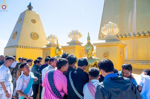 ภาพ No.91949:5 งานมหัคคตกุศล ณ วัดสิริวิเวก แขวงจำปาสัก สปป. ลาว วันที่ 1 พฤศจิกายน พ. ศ. 2566