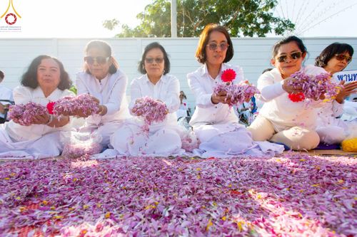 ภาพ No.198130:พิธีต้อนรับพระธรรมยาตรา ณ อนุสรณ์สถานลำดับที่ 5 สถานที่เผยแผ่วิชชาธรรมกายครั้งแรก อนุสรณ์สถานบางปลา วัดบางปลา อำเภอบางเลน จังหวัดนครปฐม ในโครงการธรรมยาตรา กตัญญูบูชา มหาปูชนียาจารย์ พระมงคลเทพมุนี(สด จนฺทสโร) พระผู้ปราบมาร ปีที่ 13 วัน 19 มกราคม พ.ศ.2568