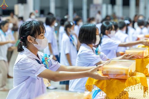 ภาพ No.89653:อบรมเชิงปฏิบัติการจัดกิจกรรมทอดกฐินสัมฤทธิ์ และพิธีมอบผ้าไตรประธานกฐินสัมฤทธิ์เด็กดี V-Star ประจำปีพุทธศักราช 2566  วันเสาร์ที่ 9 กันยายน พ.ศ. 2566 ณ สภาธรรมกายสากล วัดพระธรรมกาย จ.ปทุมธานี