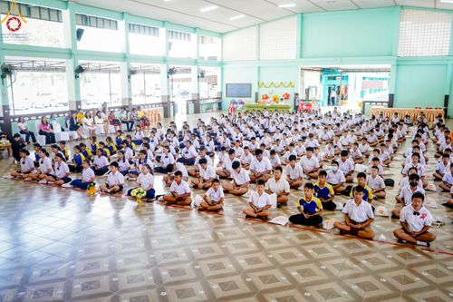 วันรวมพลังเด็กดี V-star ผู้นำฟื้นฟูศีลธรรมโลก จังหวัดพังงา วันที่ 22 ธันวาคม พ.ศ. 2566 ณ โรงเรียนอนุบาลพังงา