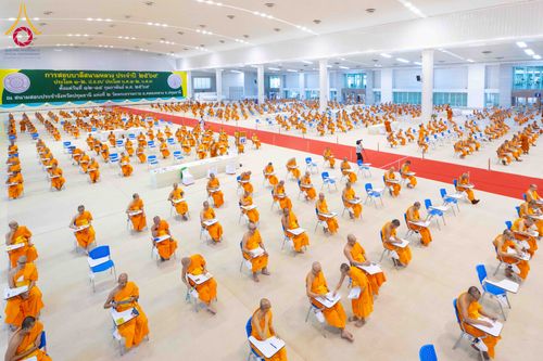 ภาพ No.309518:วันที่ 12 กุมภาพันธ์ พ.ศ. 2569 การสอบบาลีสนามหลวง ประจำปี 2569 ประโยค 1-2, ป.ธ.3/ ประโยค บ.ศ.1-2, บ.ศ.3 ณ สนามสอบประจำจังหวัดปทุมธานี แห่งที่ 2  วัดพระธรรมกาย อ.คลองหลวง จ.ปทุมธานี