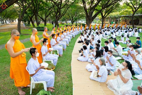 ภาพ No.80099:พิธีตัดปอยผมและปลงผมนาคธรรมทายาท โครงการอุปสมบทหมู่ธรรมทายาท พุทธศาสตร์สากลรุ่นที่ 7 (ภาคฤดูร้อน) วันอาทิตย์ที่ 9 เมษายน พ.ศ.2566