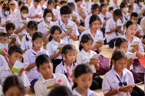 ภาพ No.102668:วันรวมพลังเด็กดี V-Star คนดีศรีชัยภูมิ จังหวัดชัยภูมิ ณ วัดไพรีพินาศ อ.เมือง จ.ชัยภูมิ วันที่ 1 ธันวาคม พ.ศ. 2566