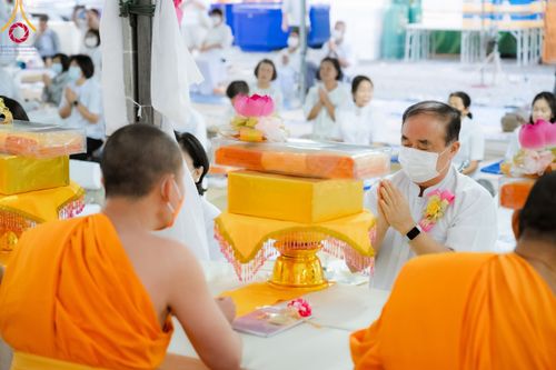 ภาพ No.116496:พิธีถวายภัตตาหารเป็นสังฆทาน แด่คณะพระธรรมยาตรา ปีที่ 12 วันที่ 22 มกราคม พ.ศ. 2567 ณ อนุสรณ์สถานบางนางแท่น จ.นครปฐม