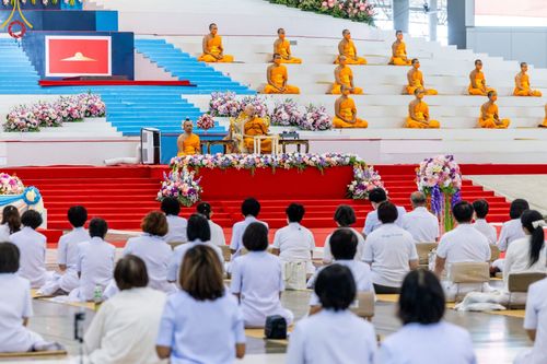 ภาพ No.85499:พิธีมุทิตาสักการะ พระราชาคณะ และพระครูสัญญาบัตร วันอาทิตย์ที่ 30 กรกฎาคม พ.ศ. 2566  ณ สภาธรรมกายสากล วัดพระธรรมกาย