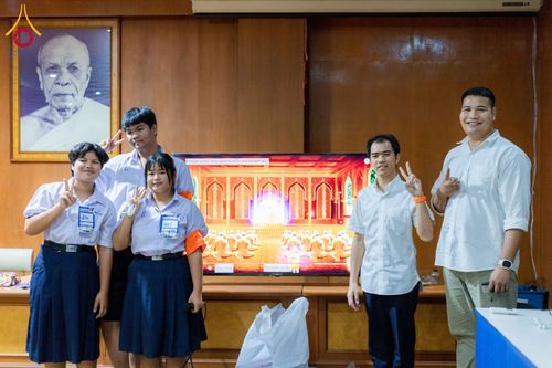 ภาพ No.183914:วันรวมพลังเด็กดี V-Star ผู้นำฟื้นฟูศีลธรรมโลก ครั้งที่ 17 ประจำปี 2567 จังหวัดราชบุรี ในวันที่ 26 พฤศจิกายน พ.ศ. 2567 ณ ศูนย์อบรมเยาวชนผาสุกวนิช อำเภอเมือง จังหวัดราชบุรี