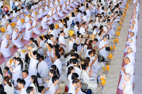 ภาพ No.321311:วันเสาร์ที่ 11 เมษายน พ.ศ.2569 พิธีขอขมาและมอบผ้าไตร โครงการอุปสมบทหมู่ บูชาธรรมหลวงพ่อธัมมชโย พ.ศ.2569 โครงการอุปสมบทหมู่ธรรมทายาท ระดับอุดมศึกษา รุ่น 53 (ภาคฤดูร้อน) ณ วัดพระธรรมกาย ปทุมธานี