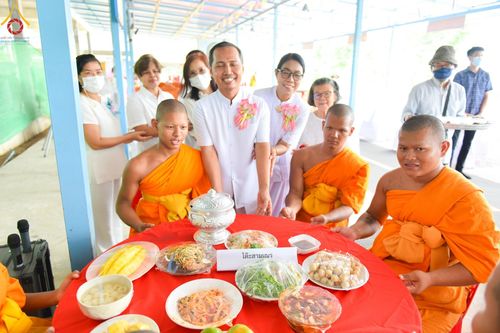 ภาพ No.138472:พิธีทอดผ้าป่าสามัคคี เพื่อสมทบทุนสร้างหอฉัน ๑๑๓ปี คุณยายอาจารย์มหารัตนอุบาสิกาจันทร์ขนนกยูง ครั้งที่ ๘ ในวันศุกร์ ที่ ๒๔ พฤษภาคม พ.ศ. ๒๕๖๗ ณ ศูนย์การศึกษาจอมบึง ต.รางบัว อ.จอมบึง จ.ราชบุรี