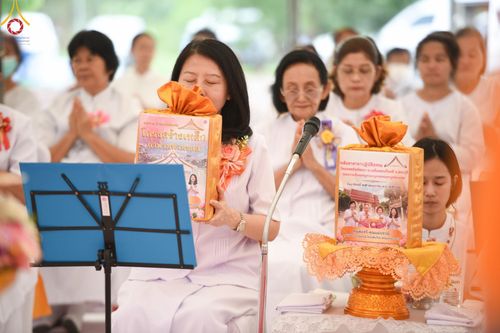 ภาพ No.137057:พิธีทอดผ้าป่าโครงสร้างเหล็กค้ำฟ้ามหามงคล อาคาร 80 ปี หลวงพ่อธัมมชโย ณ ศูนย์ปฏิบัติธรรมวิหารแดง ต.เจริญธรรม อ.วิหารแดง จ.สระบุรี วันที่ 19 พฤษภาคม พ.ศ. 2567