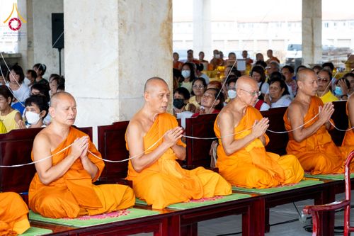 ภาพ No.152602:พิธีเททองหล่อพระพุทธรูปประจำสัตตมหาสถาน ธรรมอุทยานอุโบสถวัดสายสุวพรรณ - กิจกรรมปลูกต้นไม้เฉลิมพระเกียรติ พระบาทสมเด็จพระเจ้าอยู่หัว วันที่ 26 กรกฎาคม พ.ศ. 2567