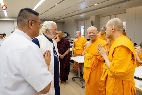 ภาพ No.63419:การสัมมนา World Peace Inner Peace : Lord Buddha 's Social Doctrine to resolve Global Issues ณ อาคาร 100 ปี คุณยายอาจารย์ฯ วัดพระธรรมกาย วันพฤหัสบดี ที่ 25 เมษายน พ.ศ. 2567