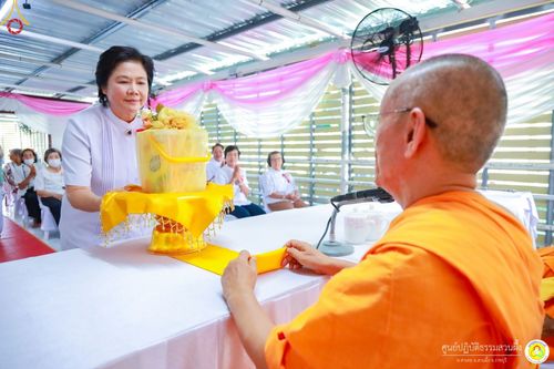 ภาพ No.86775:พิธีทอดผ้าป่าสมทบทุนสร้างอาคารปฏิบัติธรรม  วันอาทิตย์ที่ 26 สิงหาคม พ.ศ. 2566  ณ ศูนย์ปฏิบัติธรรมสวนผึ้ง จ.ราชบุรี