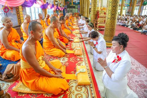 ภาพ No.181246:พิธีบรรพชาอุปสมบท ณ วัดเกาะแก้วประชานุรักษ์ ต.ชัยนาม อ.วังทอง จ.พิษณุโลก ในโครงการบรรพชาอุปสมบท บูชาธรรมมหาปูชนียาจารย์ วันที่ 8 ธันวาคม พ.ศ. 2567