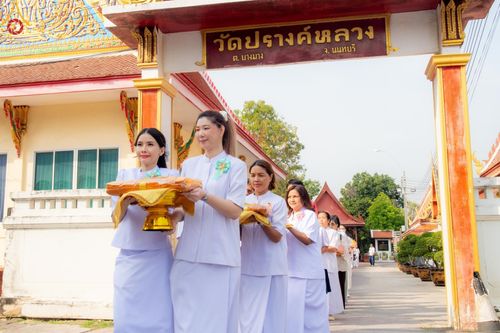 ภาพ No.203374:พิธีทอดผ้าป่าทำนุบำรุงศาสนสถาน ณ วัดปรางค์หลวง ตำบลบางม่วง อำเภอบางใหญ่ จังหวัดนนทบุรี ในโครงการธรรมยาตรา กตัญญูบูชา มหาปูชนียาจารย์ พระมงคลเทพมุนี(สด จนฺทสโร) พระผู้ปราบมาร อนุสรณ์สถาน 7 แห่ง ปีที่ 13 วันที่ 29 มกราคม พ.ศ. 2568