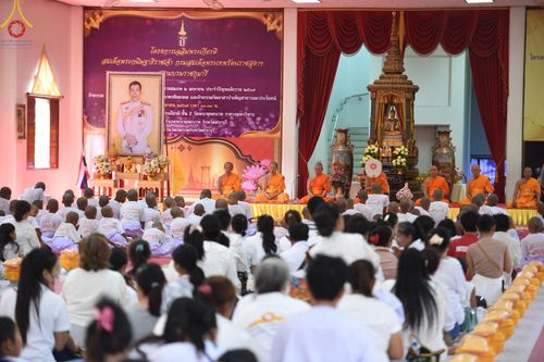 ภาพ No.135565:พิธีขอขมามอบผ้าไตร, พิธีบรรพชาสามเณร ในโครงการบรรพชาสามเณร ฟื้นฟูพระพุทธศาสนาทั่วไทย ณ วัดพระพุทธบาท ราชวรมหาวิหาร อ.พระพุทธบาท จ.สระบุรี วันที่ 6 เมษายน พ.ศ. 2567