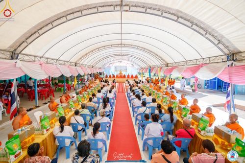 พิธีถวายมหาสังฆทาน 31 วัด , พิธีบุพเปตพลี , พิธีไถ่ชีวิตโค และ ปล่อยพันธ์ุปลาจำนวน 50,000 ชีวิต ณ ศูนย์การศึกษาจอมบึง ต.รางบัว อ.จอมบึง จ.ราชบุรี วันที่ 28 กันยายน พ.ศ. 2567