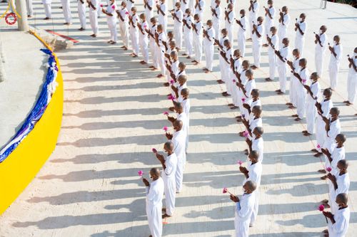 ภาพ No.130275:Photo Story ปฐมบรรพชาชาวพุทธมาร์มา Episode 3/5 วันที่ 9 กุมภาพันธ์ พ.ศ. 2567 ในโครงการบรรพชาสามเณร ครั้งแรกของชาวพุทธมาร์มา บังกลาเทศ ณ วัดธัมจักร อรัญกุฏิ เมืองรัมการ์ คาร์กาชารี บังกลาเทศ