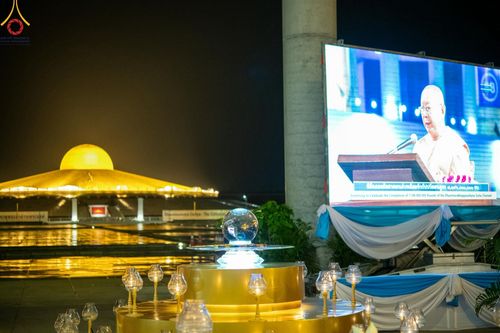 ภาพ No.211067:วันพฤหัสบดีที่ 13 มีนาคม พ.ศ. 2568  กิจกรรมวันพระ ขึ้น 15 ค่ำ เดือน 4 พิธีบุพเปตพลี ครั้งที่ 160 และ พิธีฉลองชัยสวดธัมจักรกัปปวัตนสูตร ครบ 7,196,000,000 จบ ณ วัดพระธรรมกาย