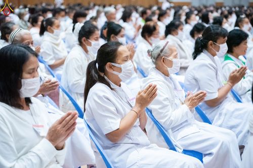 ภาพ No.90392:งานสัมมนา ผู้นำบุญยอดกัลยาณมิตร 77 จังหวัดทั่วไทย โครงการกฐินสามัคคีทั่วไทย 5,000 วัด พุทธศักราช 2566 และโครงการอุปสมบท 3,000 รูป บูชาธรรมมหาปูชนียาจารย์ ระหว่าง วันที่ 6 - 8 ตุลาคม พ.ศ. 2566 ณ จ.นครราชสีมา