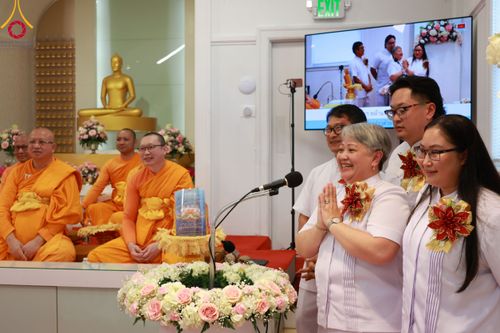 ภาพ No.98152:พิธีทอดกฐินสมปรารถนา วัดพระธรรมกายบอสตัน รัฐแมสซาชูเสตส์ ประเทศสหรัฐอเมริกา วันที่ 19 พฤศจิกายน พ.ศ. 2566
