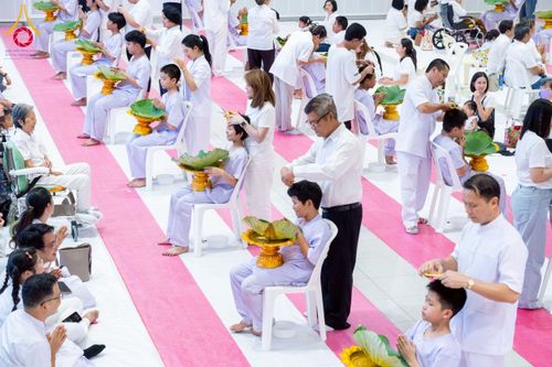 ภาพ No.213534:วันเสาร์ที่ 29 มีนาคม พ.ศ. 2568 พิธีปลงผม โครงการสามเณรยุวธรรมทายาท รุ่นที่ 33 โครงการสามเณรมัชฌิมธรรมทายาท รุ่นที่ 29 ณ ห้องปฏิบัติธรรมวิหารคด คอร์ 13 วัดพระธรรมกาย