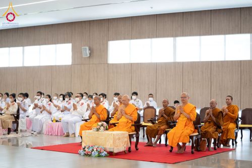 ภาพ No.129284:พิธีมอบรางวัลแก่สามเณรผู้สอบผ่าน โครงการสามเณรทรงพระปาฏิโมกข์ ณ ค่ายจองแชมป์ หมู่กุฏิสามเณรเปรียญธรรม วัดพระธรรมกาย วันอาทิตย์ที่ ๑๐ มีนาคม พ.ศ.๒๕๖๗