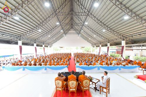 ภาพ No.230526:วันอาทิตย์ที่ 29 มิถุนายน พ.ศ. 2568  งานสัมมนาคณะสงฆ์จังหวัดอำนาจเจริญ โครงการกฐินสามัคคีทั่วไทย 30,000 วัด บูชาธรรม 81 ปี หลวงพ่อธัมมชโย และพิธีถวายสังฆทาน 409 วัด ครบรอบ 9 ปี ณ ธุดงคสถานอำนาจเจริญ