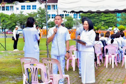 ภาพ No.239753:วันที่ 16-17 สิงหาคม พ.ศ. 2568 การปฏิบัติหน้าที่ของเจ้าหน้าที่ทุกสถานะ เพื่องานพิธีอัญเชิญรูปเหมือนพระมงคลเทพมุนี (สด จันทสโร) และพิธีกดปุ่มอัญเชิญรูปเหมือน พระมงคลเทพมุนี (สด จันทสโร) ณ มหาวิหารแก้วพระมงคลเทพมุนี ศูนย์ปฏิบัติธรรมแก้วเมืองเลย จ.เลย