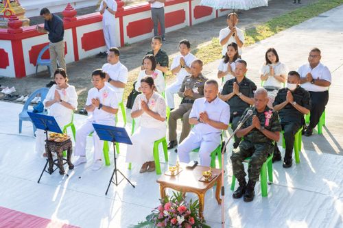 ภาพ No.234376:วันพฤหัสบดีที่ 24 กรกฎาคม พ.ศ. 2568 พิธีถวายสังฆทานแก่คณะสงฆ์ 323 วัด , พิธีมอบกองทุนหนุนแรงใจช่วยครูใต้ , พิธีทำบุญส่วนกุศลแด่ผู้วายชนม์ ในเหตุการณ์ความไม่สงบ 4 จังหวัด ชายแดนภาคใต้ (ปัตตานี , ยะลา , นราธิวาส , สงขลา) ปีที่ 21 ครั้งที่ 179 ณ วัดเวฬุวัน 