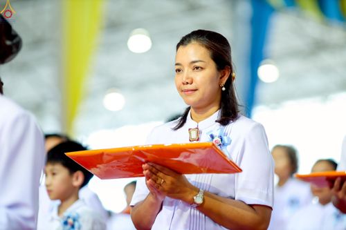 ภาพ No.240761:วันพุธที่ 27 สิงหาคม พ.ศ. 2568 พิธีทอดผ้าป่าเพื่อสร้างอาคาร  82 ปี หลวงพ่อธัมมชโย สมทบกฐินวัดพระธรรมกาย และกฐิน 30,000 วัดทั่วประเทศ ครั้งที่ 1