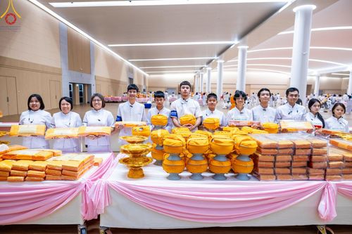 ภาพ No.212787:วันอาทิตย์ที่ 23 มีนาคม พ.ศ. 2568 พิธีร่วมบุญโครงการบรรพชาสามเณร 5,000 รูป ณ ห้องแก้วสารพัดนึก 2 วัดพระธรรมกาย