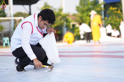 ภาพ No.117812:V.17 สำเร็จๆ การเตรียมงาน เก็บงาน การรับบุญของเจ้าหน้าที่หน่วยงานต่างๆ เพื่อโครงการธรรมยาตรา กตัญญูบูชามหาปูชนียาจารย์ พระมงคลเทพมุนี (สด จนฺทสโร) พระผู้ปราบมาร อนุสรณ์สถาน 7 แห่ง ปีที่ 12 ระหว่างวันที่ 2 - 31 มกราคม พ.ศ.2567