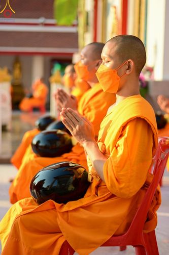 ภาพ No.112768:พิธีตักบาตรพระธรรมยาตราฯ ณ วัดสองพี่น้อง จ.สุพรรณบุรี วันที่ 15 มกราคม พ.ศ. 2567