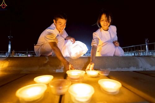 ภาพ No.241250:วันพุธที่ 27 สิงหาคม พ.ศ. 2568 พิธีฉลองชัยสวดมนต์ บทธัมมจักกัปปวัตตนสูตร ครบ 7,650,575,757 จบ ในวันธรรมชัย วัดพระธรรมกาย