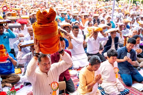 ภาพ No.98675:พิธีทอดกฐินสมทบวัดกัลยาณมิตรต่างประเทศ ณ วัดราชบัณนะวิหาร เมืองรังกามาติ ประเทศบังกลาเทศ วันศุกร์ที่ 24 พฤศจิกายน พ.ศ. 2566