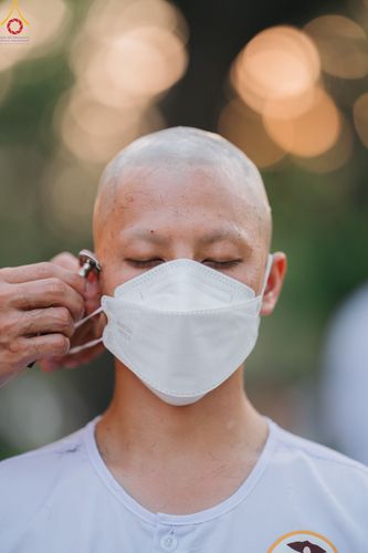 ภาพ No.80124:พิธีตัดปอยผมและปลงผมนาคธรรมทายาท โครงการอุปสมบทหมู่ธรรมทายาท พุทธศาสตร์สากลรุ่นที่ 7 (ภาคฤดูร้อน) วันอาทิตย์ที่ 9 เมษายน พ.ศ.2566