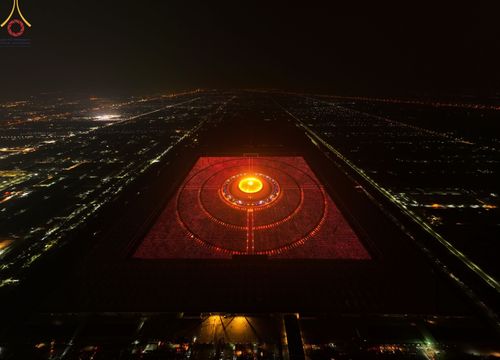 ภาพ No.77318:พิธีจุดมาฆประทีป ในวันมาฆบูชา อาทิตย์ต้นเดือนที่ 6 มีนาคม พ.ศ. 2566 ณ วัดพระธรรมกาย อ.คลองหลวง จ.ปทุมธานี