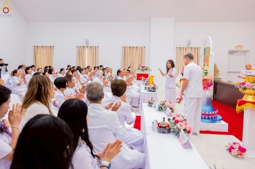 ภาพ No.234724:วันอาทิตย์ที่ 20 กรกฎาคม  พ.ศ.2568 พิธีทอดผ้าป่าภาคพื้นอเมริกา พิธีเจริญพระพุทธมนต์ ฉลองอาคารแก้วธรรมชัยรัตนอนันต์ วัดพระธรรมกายเทนเนสซี ประเทศสหรัฐอเมริกา