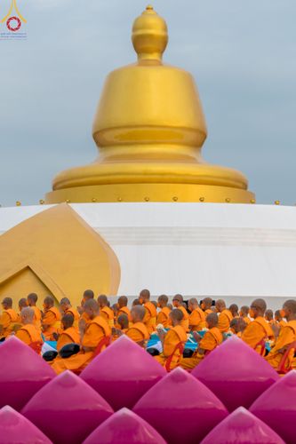 ภาพ No.118590:พิธีตักบาตรพระธรรมยาตรา ปีที่ 12 ณ อนุสรณ์สถานลำดับที่ 5 สถานที่เผยแผ่วิชชาธรรมกายครั้งแรก อนุสรณ์สถานบางปลา จ.นครปฐม วันที่ 25 มกราคม พ.ศ. 2567